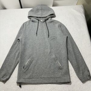 Billabong Adventure Division Men's Medium Pullover Hoodie Gray Hooded Sweatshirt